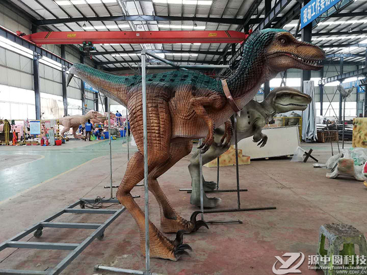 恐龙皮套 迅猛龙恐龙服 仿真恐龙皮套