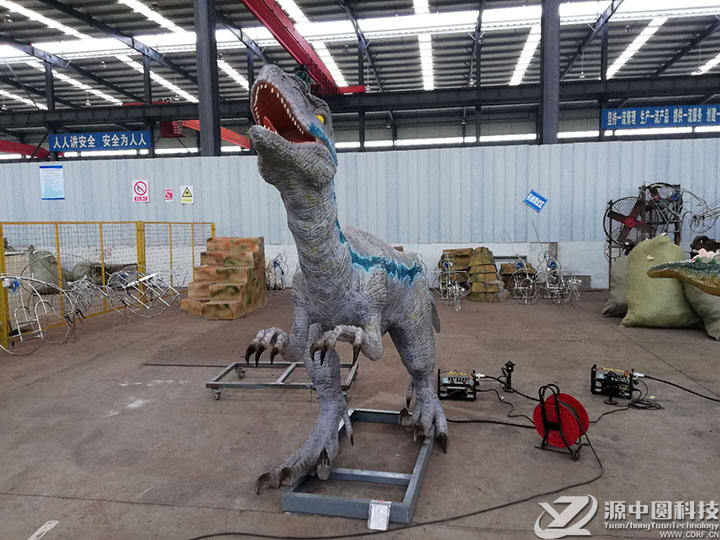 仿真迅猛龙 仿真恐龙 电动恐龙 恐龙模型 恐龙工厂