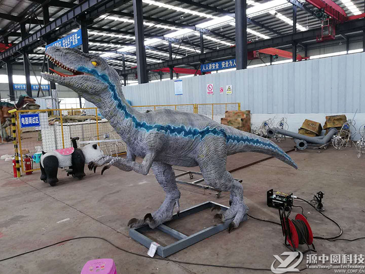 仿真迅猛龙 仿真恐龙 电动恐龙 恐龙模型 恐龙工厂