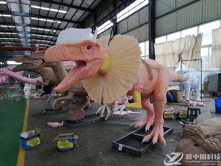 仿真恐龙 恐龙模型 恐龙工厂 电动恐龙 双冠龙