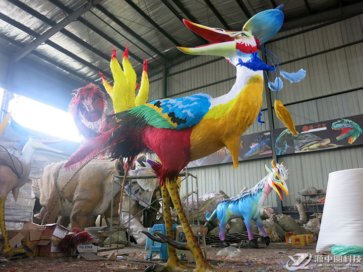 凤凰鸟定制 神兽定制 怪兽定制工厂 游戏角色定制