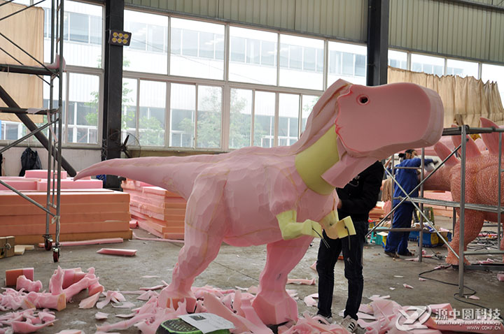 电子霸王龙制作