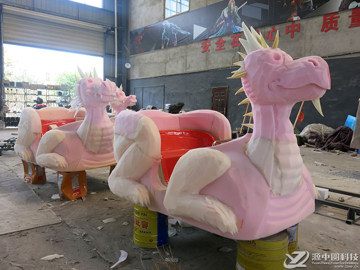 西方龙游乐车 西方龙卡通车 西方龙轨道游乐车