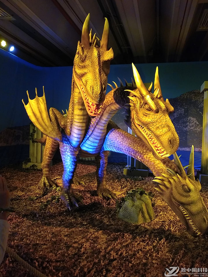 西方龙 三头龙怪兽 西方飞龙 魔龙