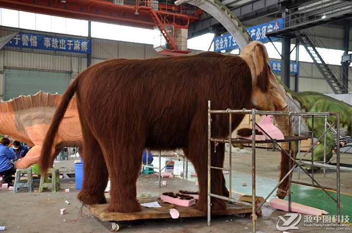 仿真猛犸象模型制作