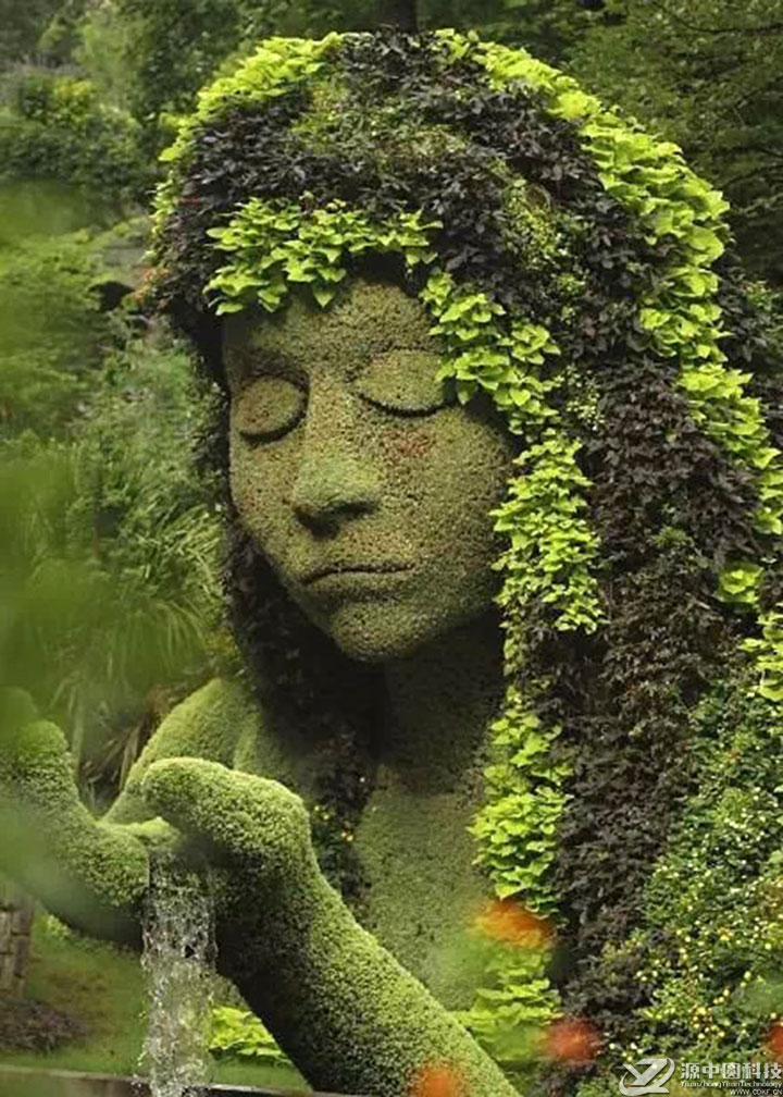 植物绿雕