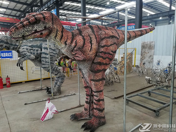 恐龙皮套 恐龙服  迅猛龙恐龙皮套