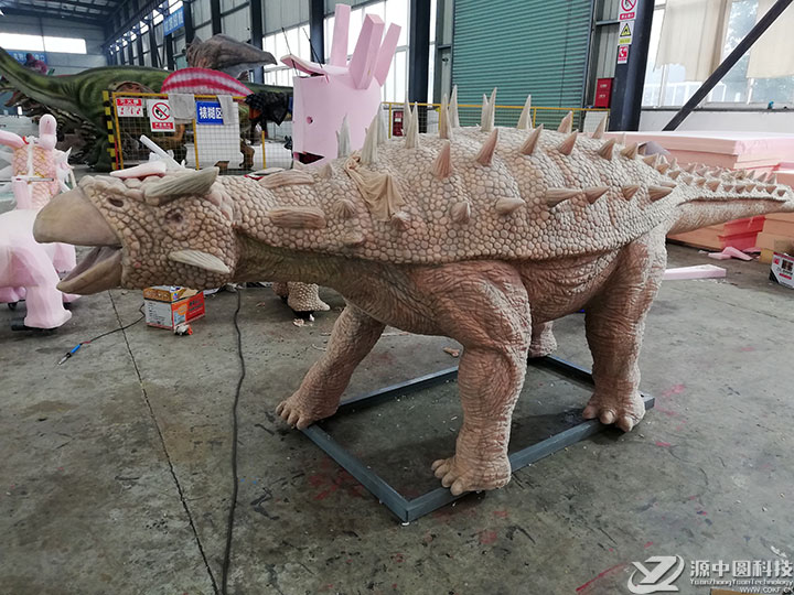 甲龙机模 仿真恐龙机模 恐龙模型定制工厂 恐龙公司