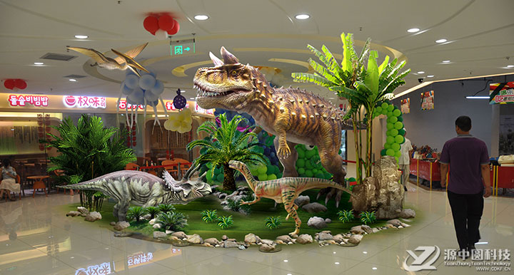 商场恐龙展设计图