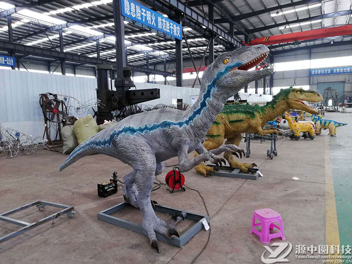 仿真迅猛龙 迅猛龙机模 恐龙模型定制 仿真恐龙定制模型