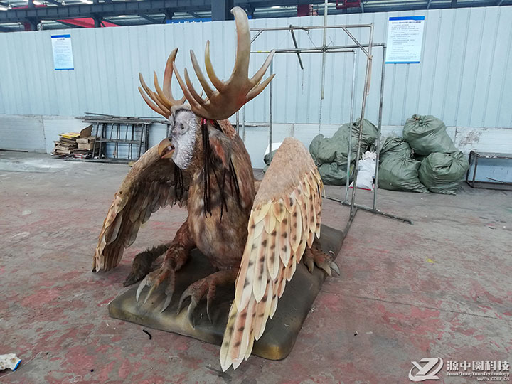 神兽机模 定制游戏角色机模 西方龙机模  恐龙机模