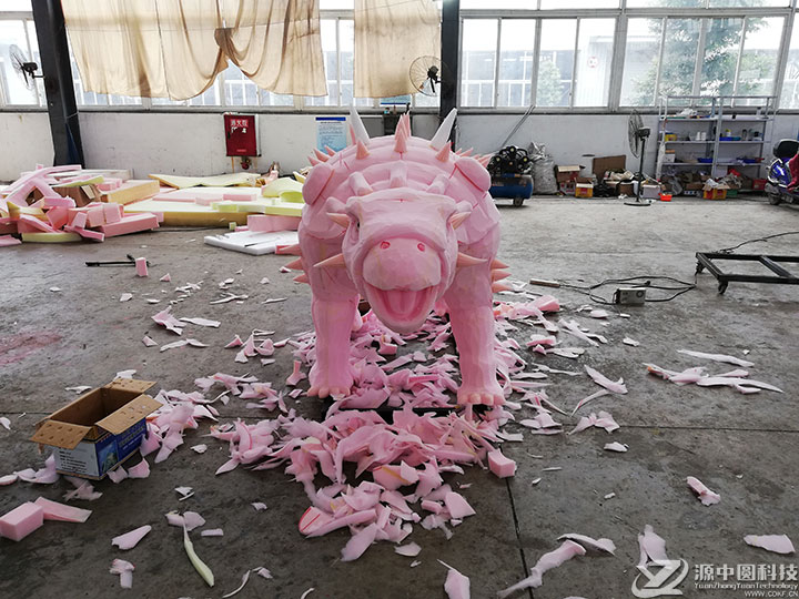 仿真恐龙机模 恐龙模型定制机模 恐龙模型