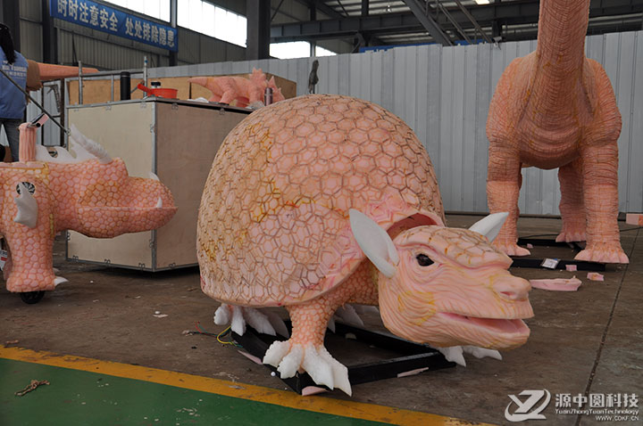 雕齿兽模型制作