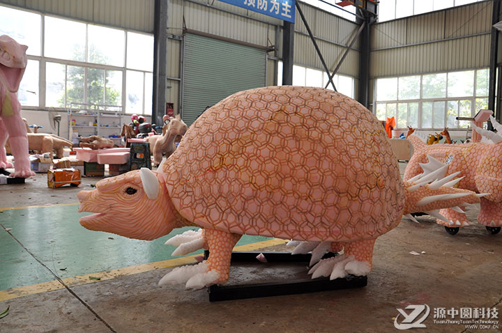 雕齿兽模型制作