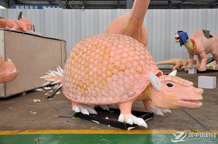 雕齿兽模型制作