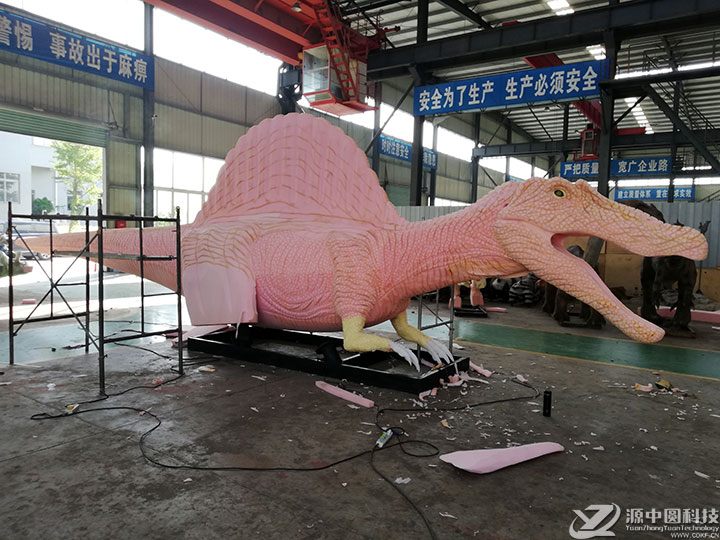 仿真棘龙 仿真恐龙 恐龙模型制作工厂 大型仿真恐龙制作厂家