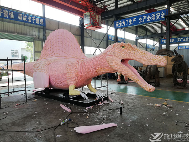 仿真棘龙 仿真恐龙 恐龙模型制作工厂 大型仿真恐龙制作厂家