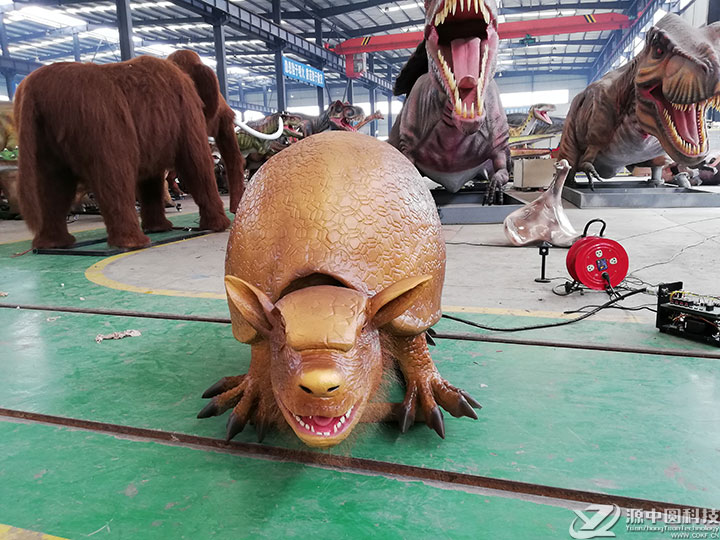 仿真动雕雕齿兽 仿真史前生物模型 仿真动物模型工厂