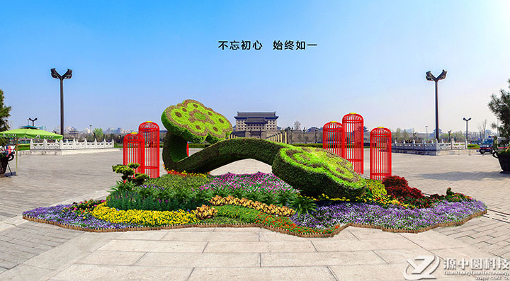 绿雕设计图