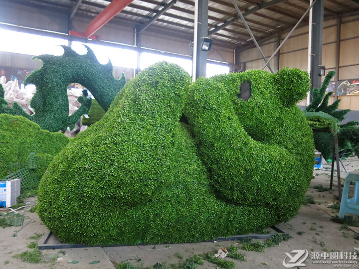 绿雕制作车间