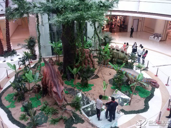 商场恐龙展 恐龙活动展出 恐龙展出道具 动态恐龙租赁