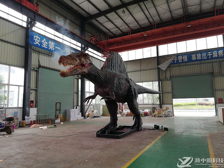 喷烟棘背龙 仿真棘龙 喷烟棘龙