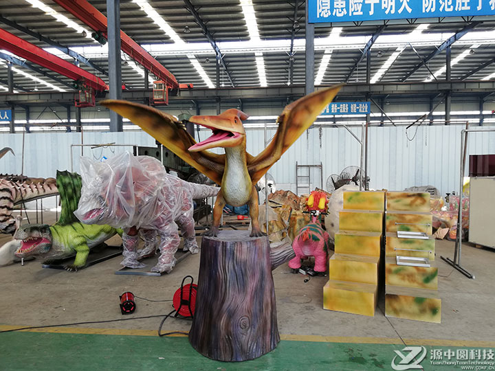 无齿翼龙 仿真翼龙机模 仿真恐龙定制 恐龙定制工厂