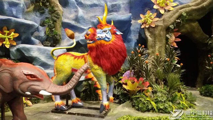 麒麟机模 火麒麟神兽机模 麒麟雕塑机模