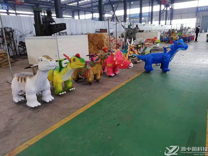 定制二维码恐龙车 恐龙电动车 恐龙电瓶车