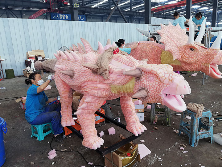 仿真甲龙植皮  仿真甲龙 甲龙模型