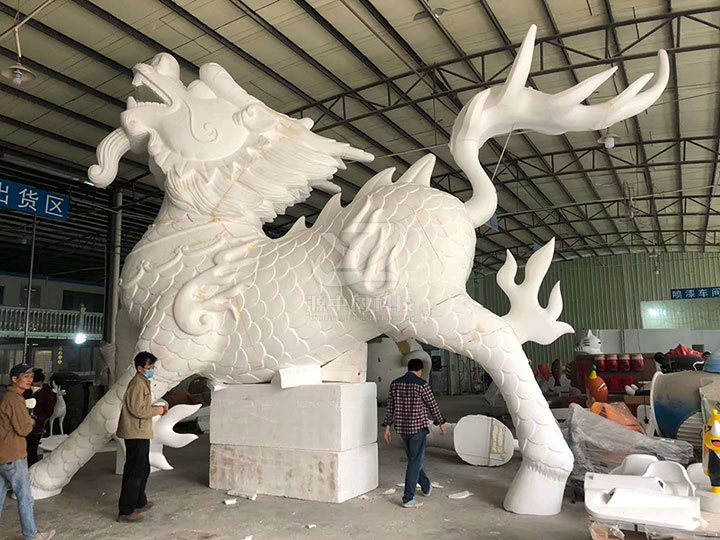 麒麟雕塑制作