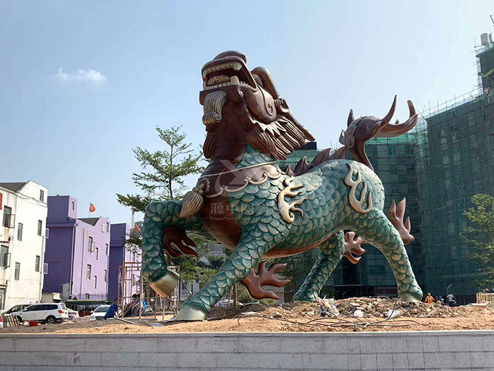 麒麟雕塑制作